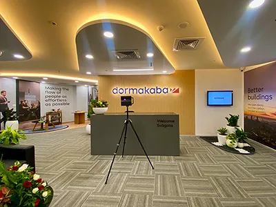 Scanning a corporate office in Bangalore without interrupting work.