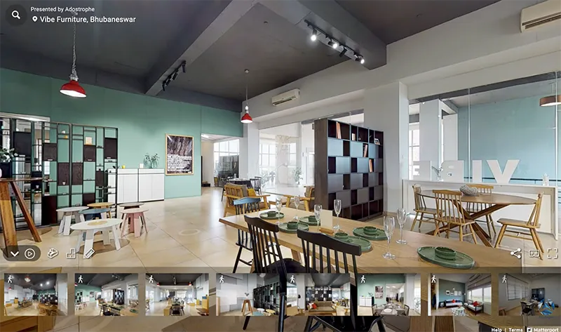 Matterport scanning on location in Bhubaneswar.