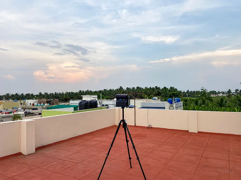 An apartment interior documented in Coimbatore.