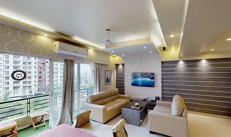 Matterport scanning on location in Kolkata.