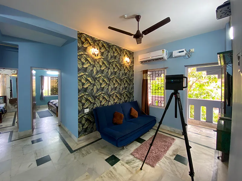 Matterport scanning on location in Puri.