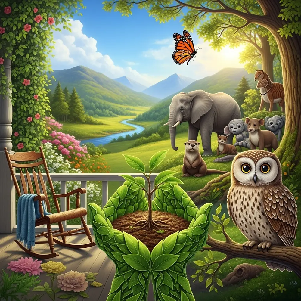 Hands holding a small plant, symbolizing growth for non-profits