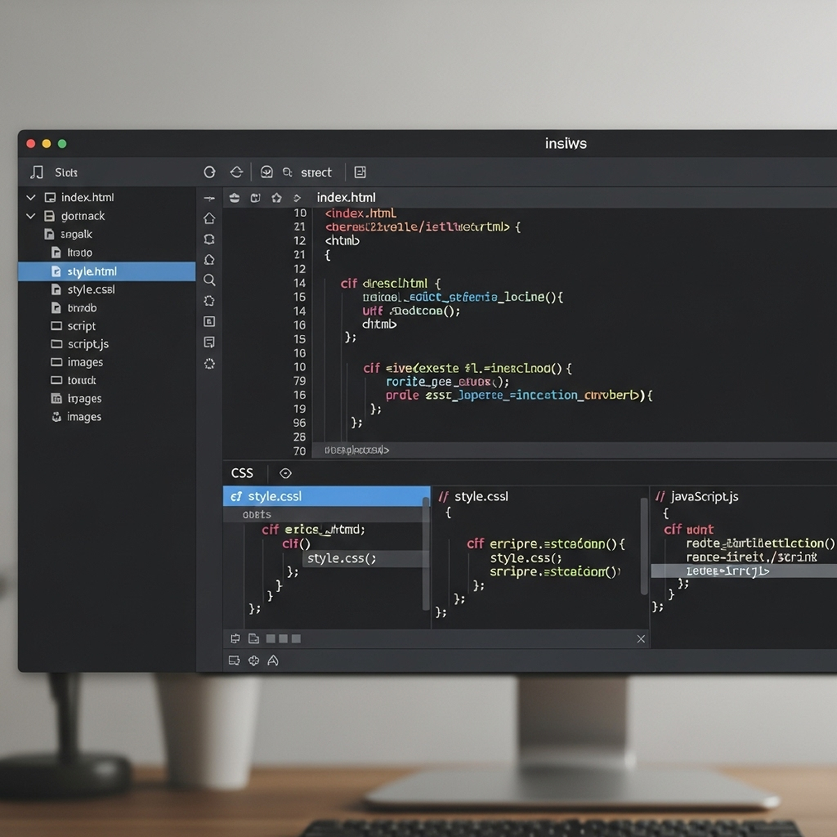 A fast, responsive website on a laptop and mobile phone