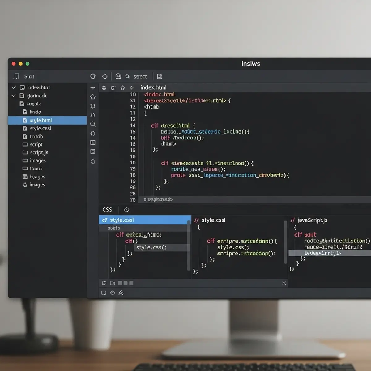 A responsive website design showcased on a laptop and a mobile phone.